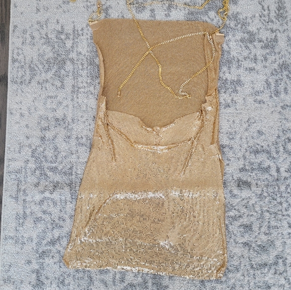 Gold Dress Chainmail Halter - Picture 6 of 7